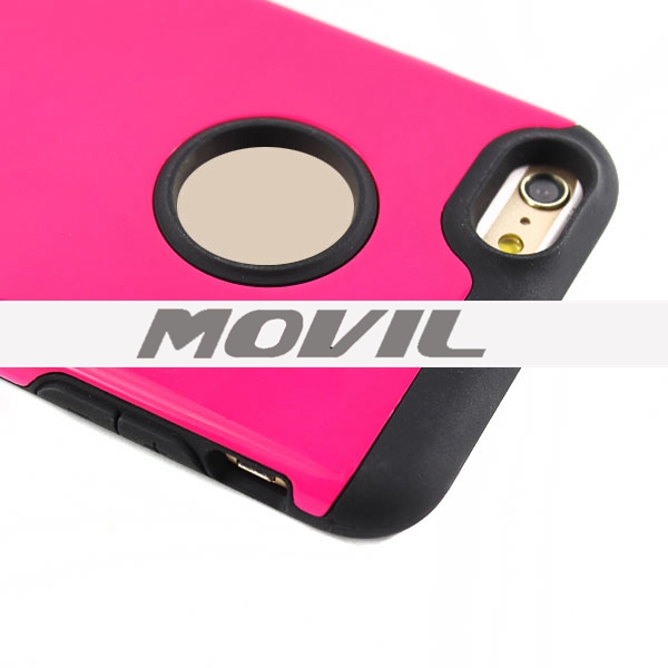 NP-2440 2 en 1 tpu    pc funda para Apple  iPhone 6 plus-3